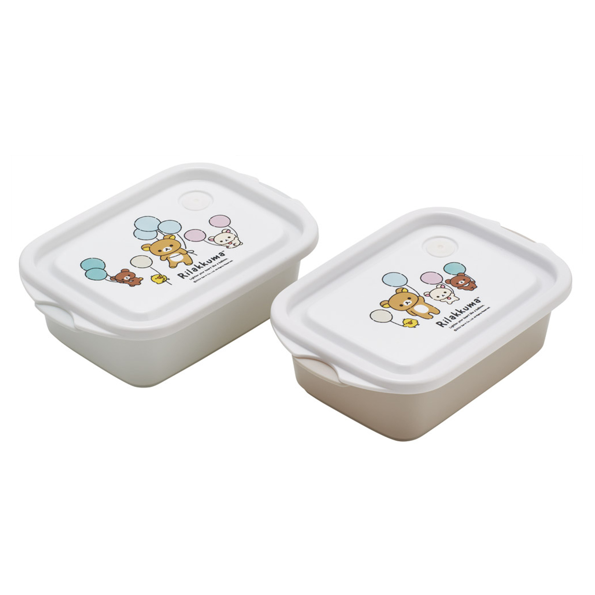 スケーター 弁当箱 抗菌シールボックスM2P リラックマ ふわっと風船