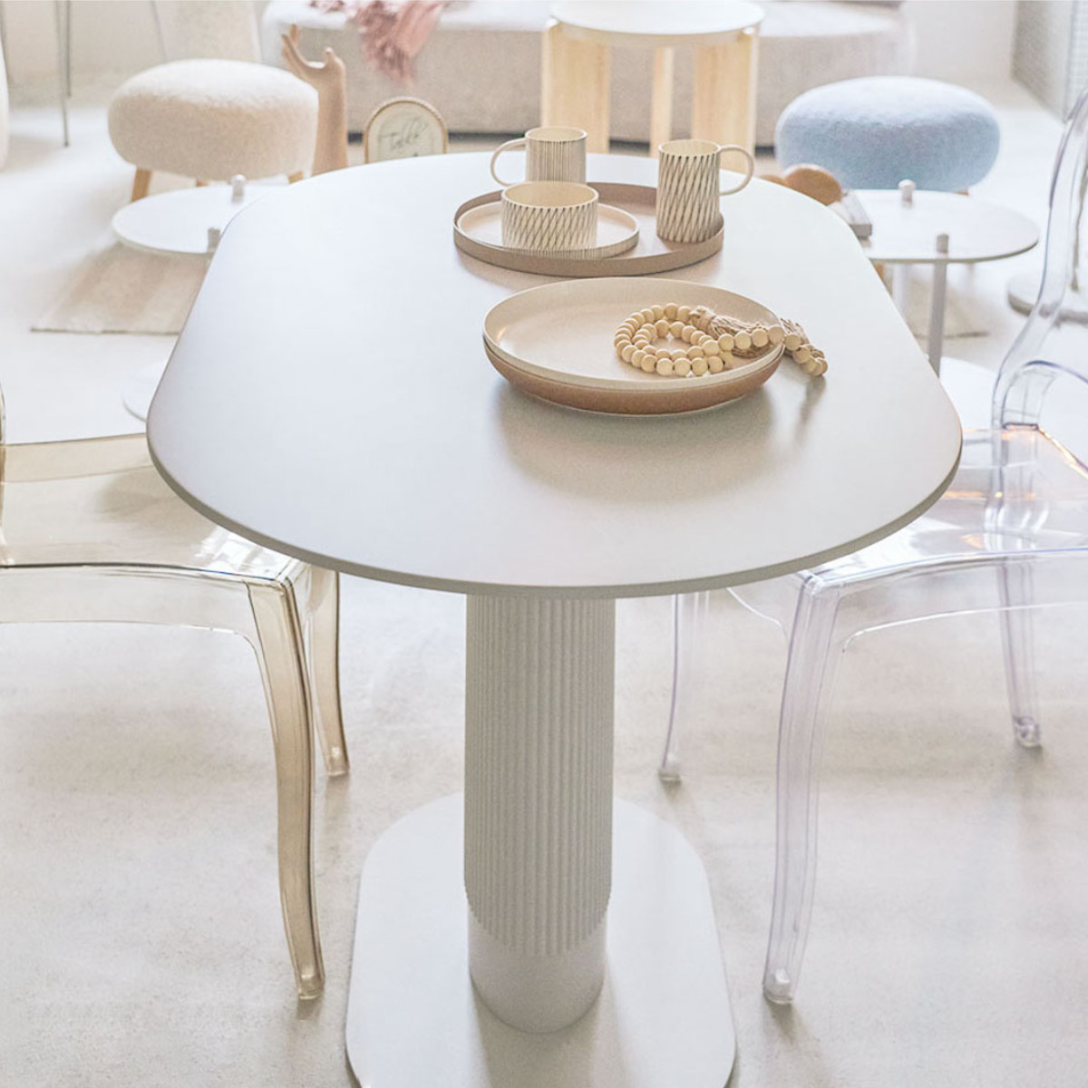 東谷 ダイニングテーブル 幅120cm オーバル型 （ 楕円 テーブル 食卓