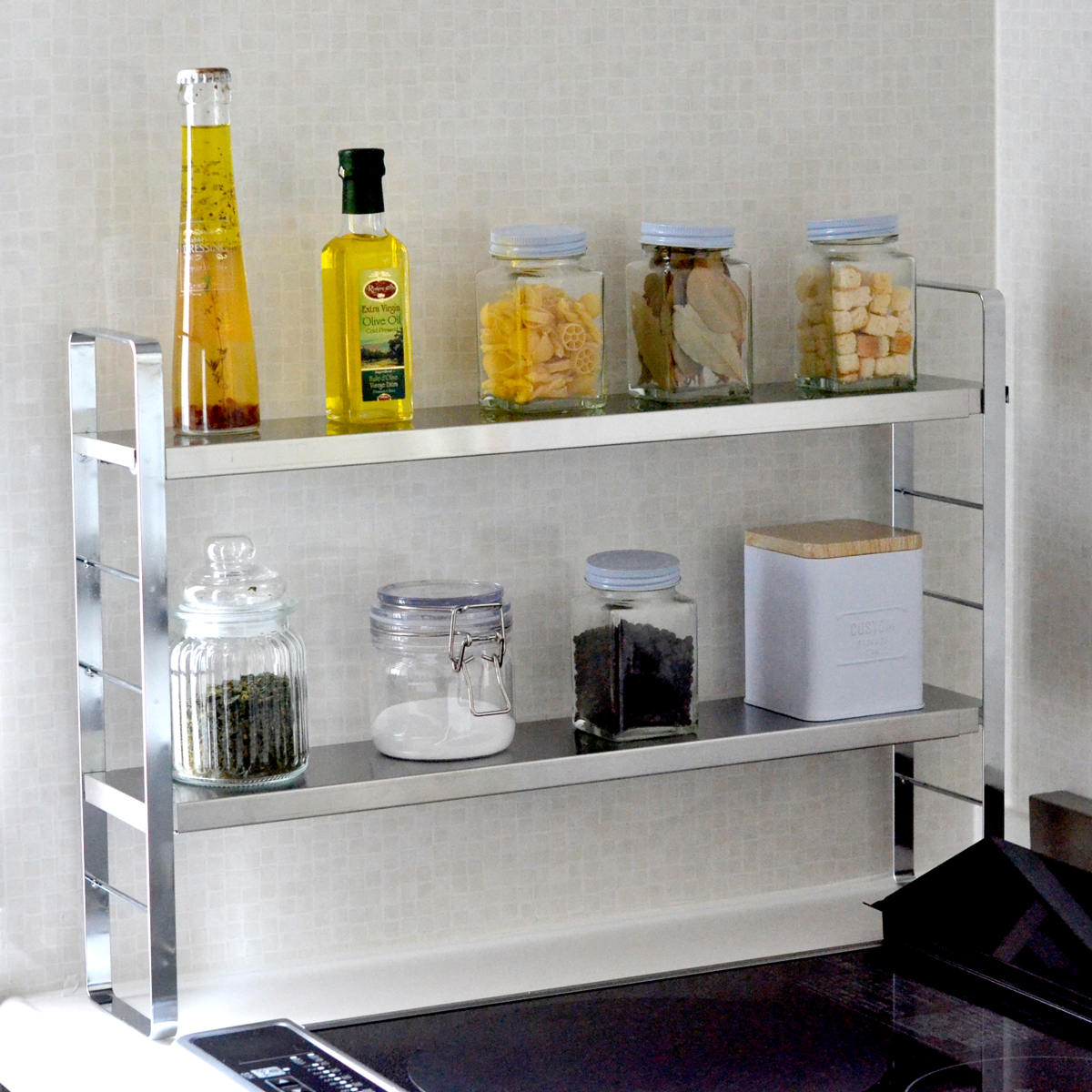 be worth style（ビーワーススタイル） 特典付き 調味料ラック 伸縮