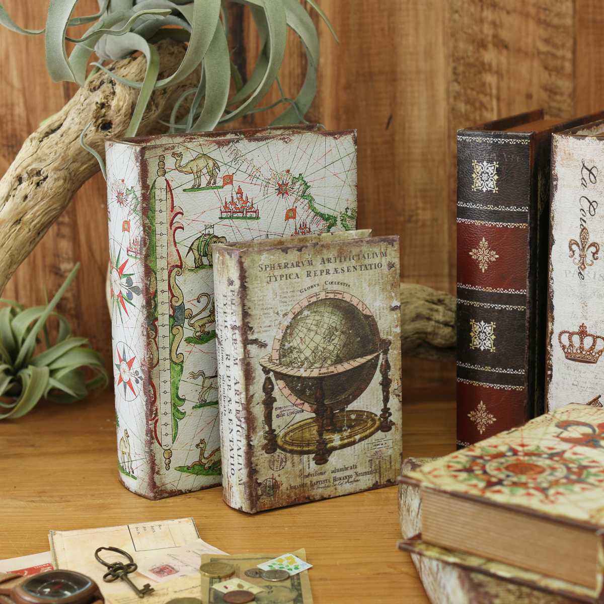 小物入れ ブックボックス L ジャーニー （ 収納 ブック型 ボックス