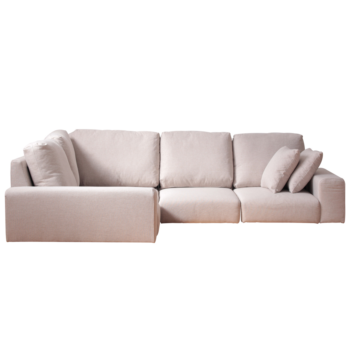 岩附 フロアソファ 幅198cm L字 コーナー （ ソファー ロータイプ l字