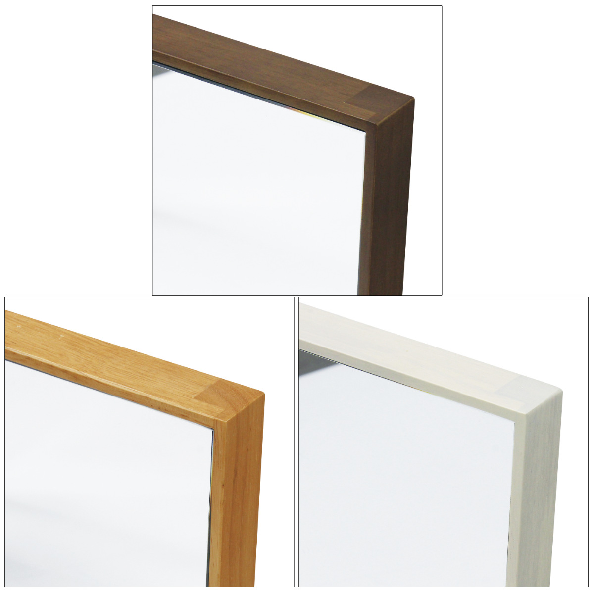 塩川光明堂 スタンドミラー 32×150cm 全身 キャスター （ 姿見 鏡