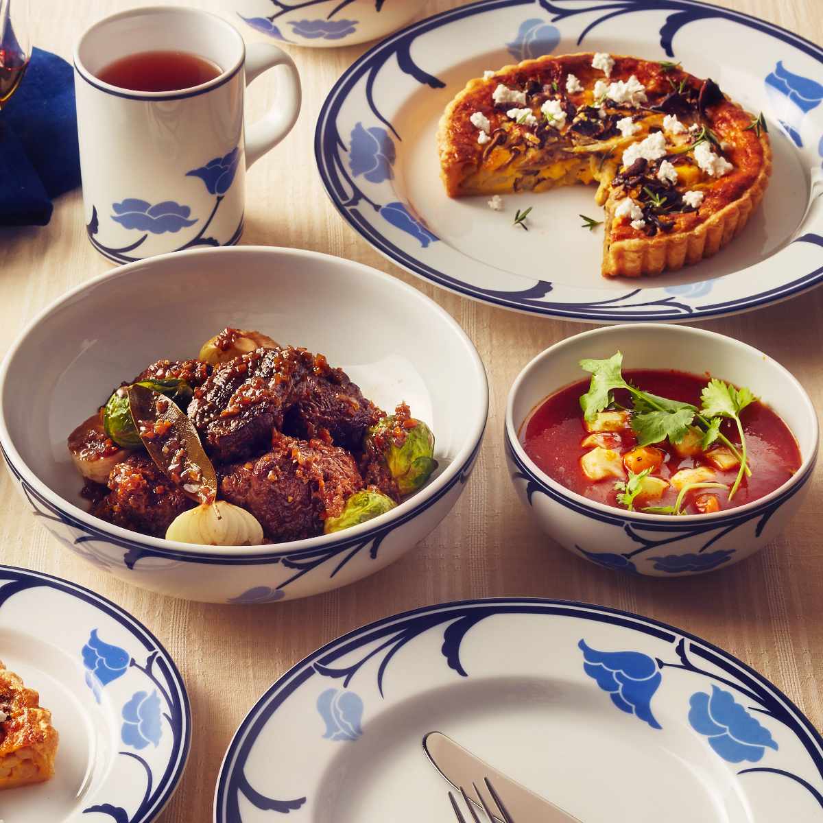 DANSK（ダンスク） シリアルボウル 13cm チボリ 洋食器 （ 北欧 食器