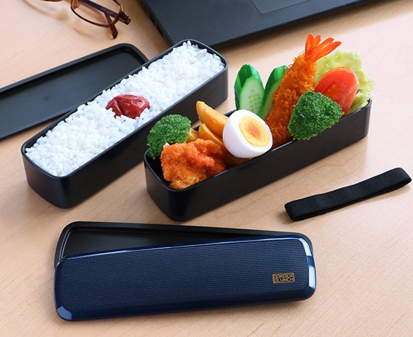 弁当箱 スリムランチ Border 660ml （ お弁当箱 日本製 電子レンジ対応