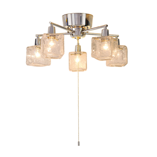 キシマ（KISHIMA） 照明 シーリングトライト 5灯 LED対応 クラック