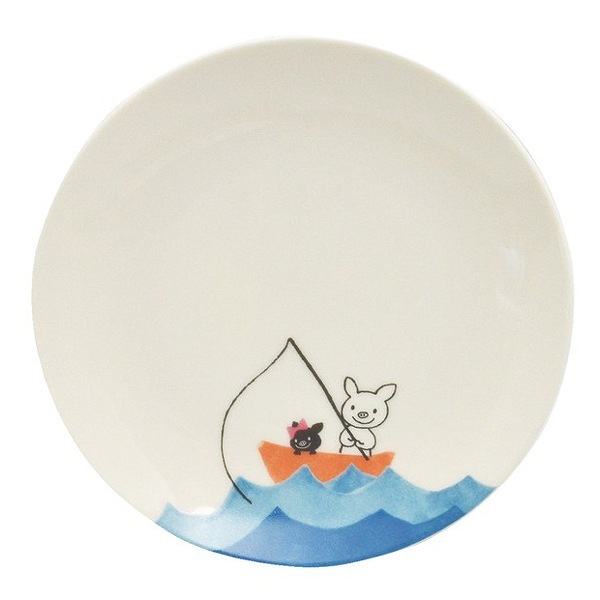 プレート 16cm LuckyPig giggle ラッキーピッグ ギグル 皿 食器 洋食器