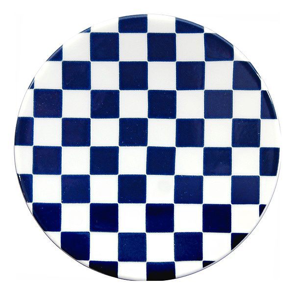 プレート 10cm 豆皿 市松 ロクサン 63 mamezara 磁器 皿 食器 和食器