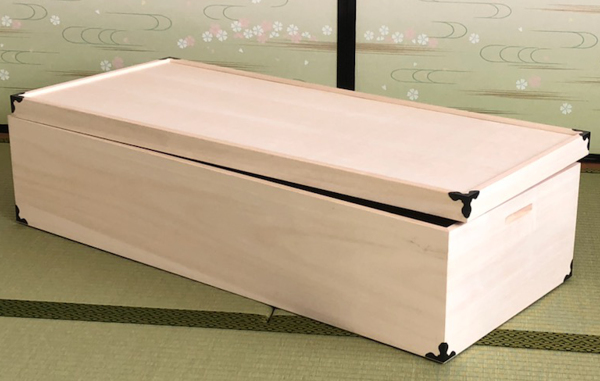 マーゼルン 衣装ケース 総桐 衣裳箱 セミロング 1段 日本製 幅95.5cm