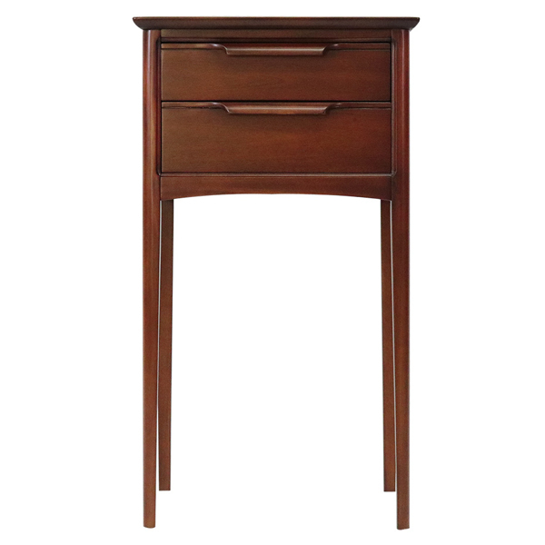 東海家具工業 コンソール 引出し2段 クラシック調 マホガニー材