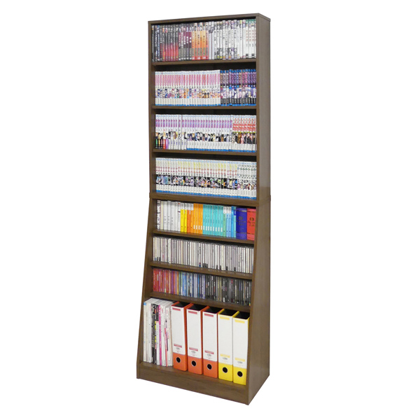 クロシオ 本棚 ホームシェルフ 大量収納 ハイタイプ 幅60cm