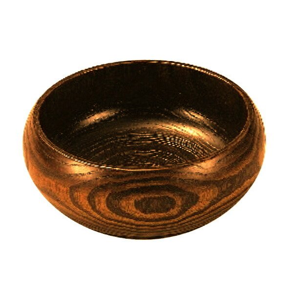 菓子鉢 21cm 七寸大輪菓子鉢 木製 天然木 漆 （ 菓子皿 菓子器 ボウル