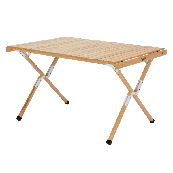 弘益 アウトドアテーブル 木製 幅100×奥行70×高さ60cm ウッドテーブル