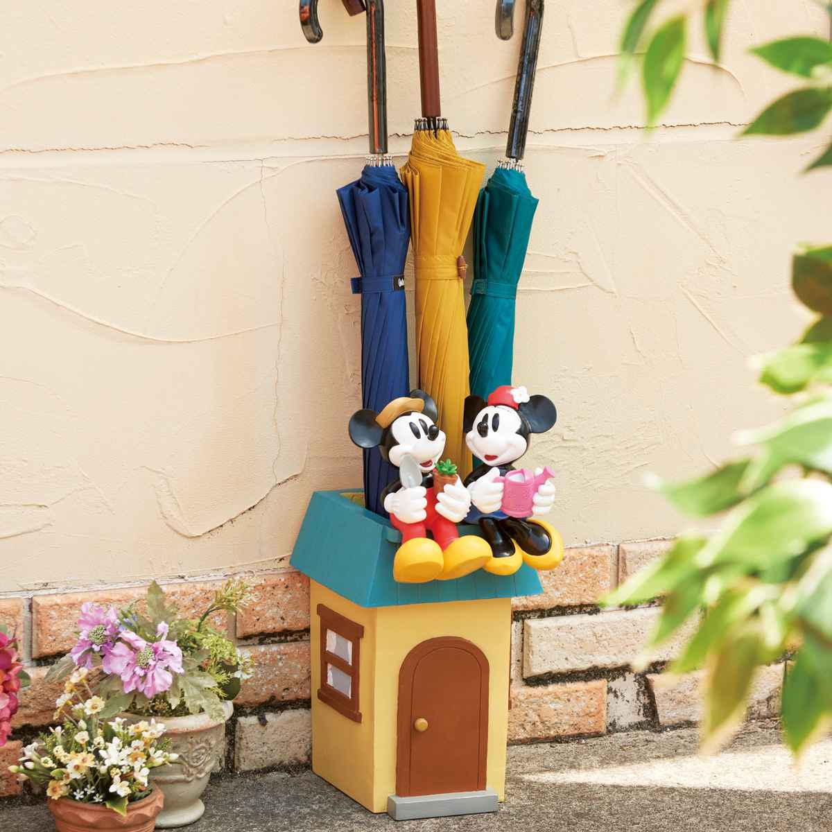 セトクラフト 傘立て 屋外兼用 ミッキー＆ミニー （ アンブレラ