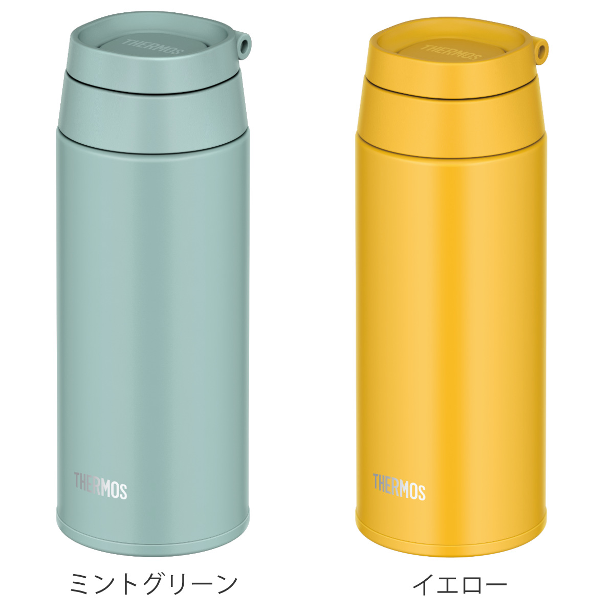 THERMOS（サーモス） 水筒 500ml 取っ手付き ステンレス 真空断熱