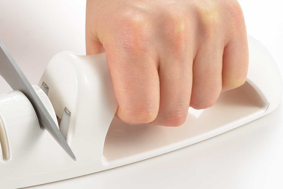 ヨシカワ 包丁＆ハサミ研ぎ器 ニューキッチンベーシック 包丁研ぎ