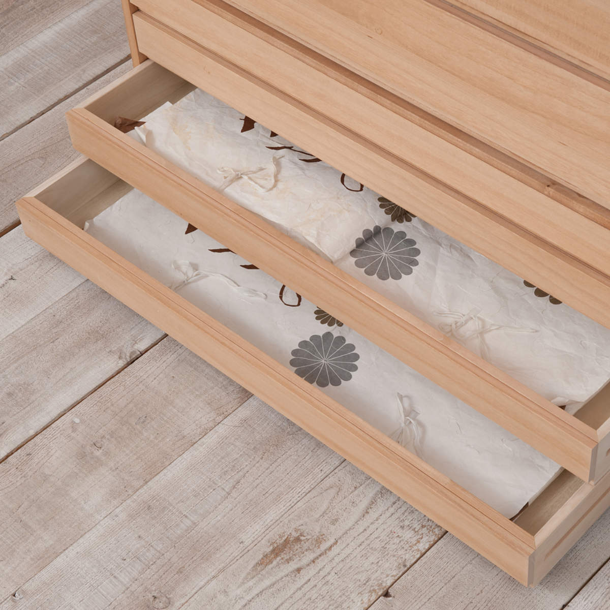 桐タンス 7段 桐チェスト 衣類収納 日本製 約幅101cm （ 桐たんす 桐