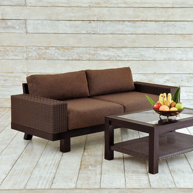 ラタン調 ソファ リゾートソファ バリ風ソファ リゾート家具インテリア