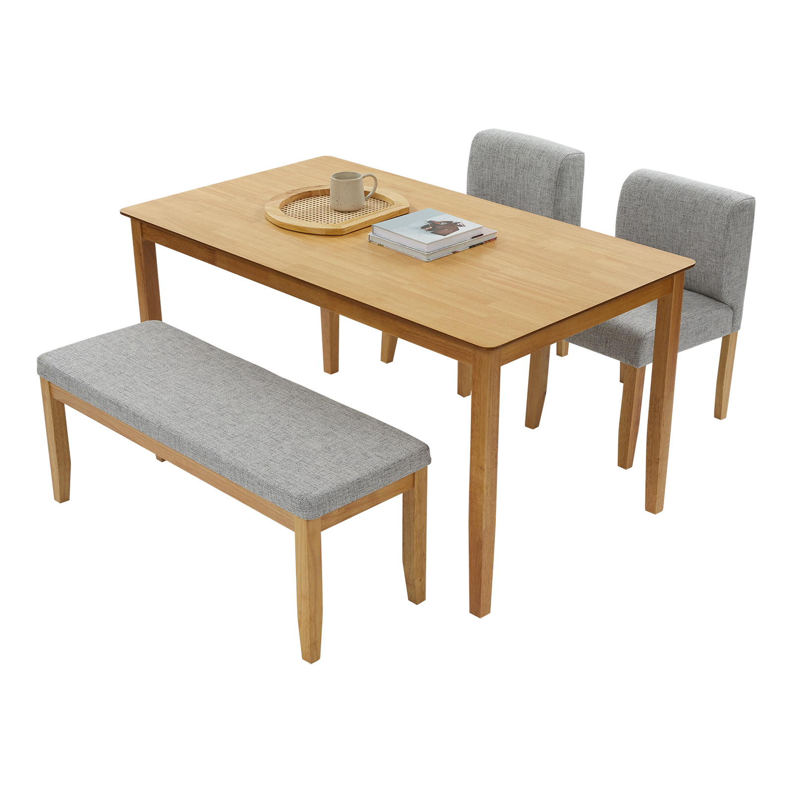 LOWYA（ロウヤ） ダイニングテーブルセット 4人用 おしゃれ ダイニング