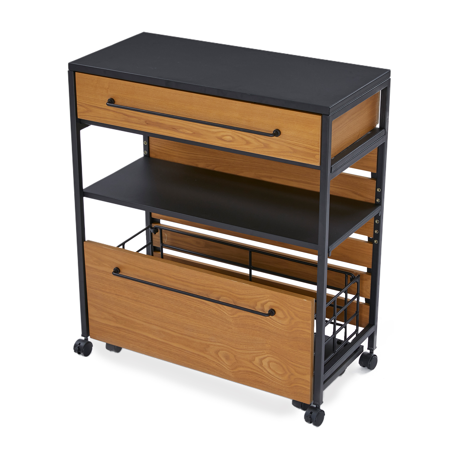 LOWYA（ロウヤ） キッチンワゴン アイランドキッチン おしゃれ