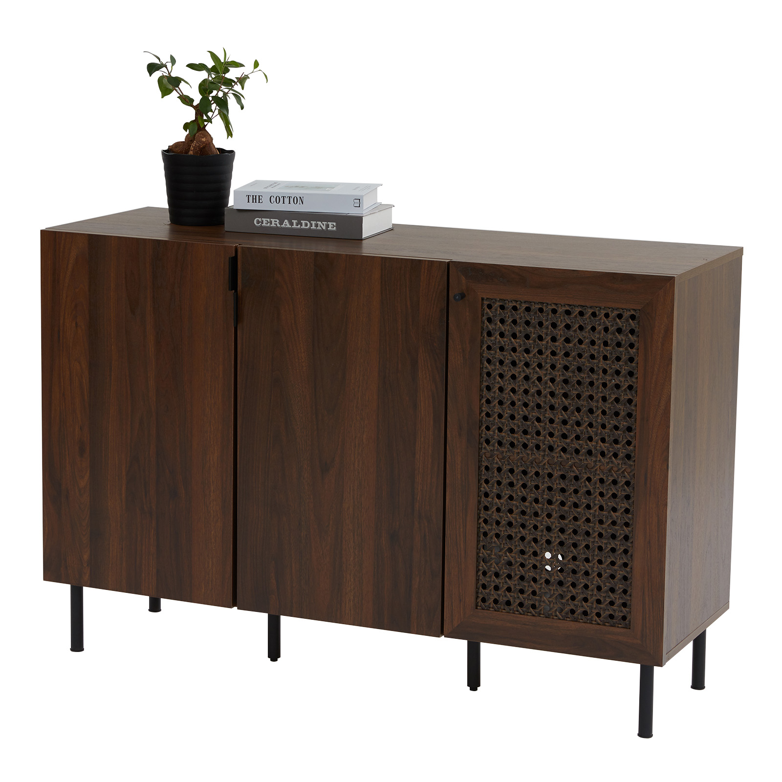 LOWYA（ロウヤ） 収納棚 幅120cm チェスト キャビネット おしゃれ