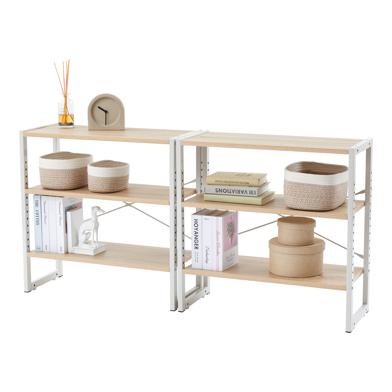 LOWYA（ロウヤ） オープンラック サイドラック オープンシェルフ 収納