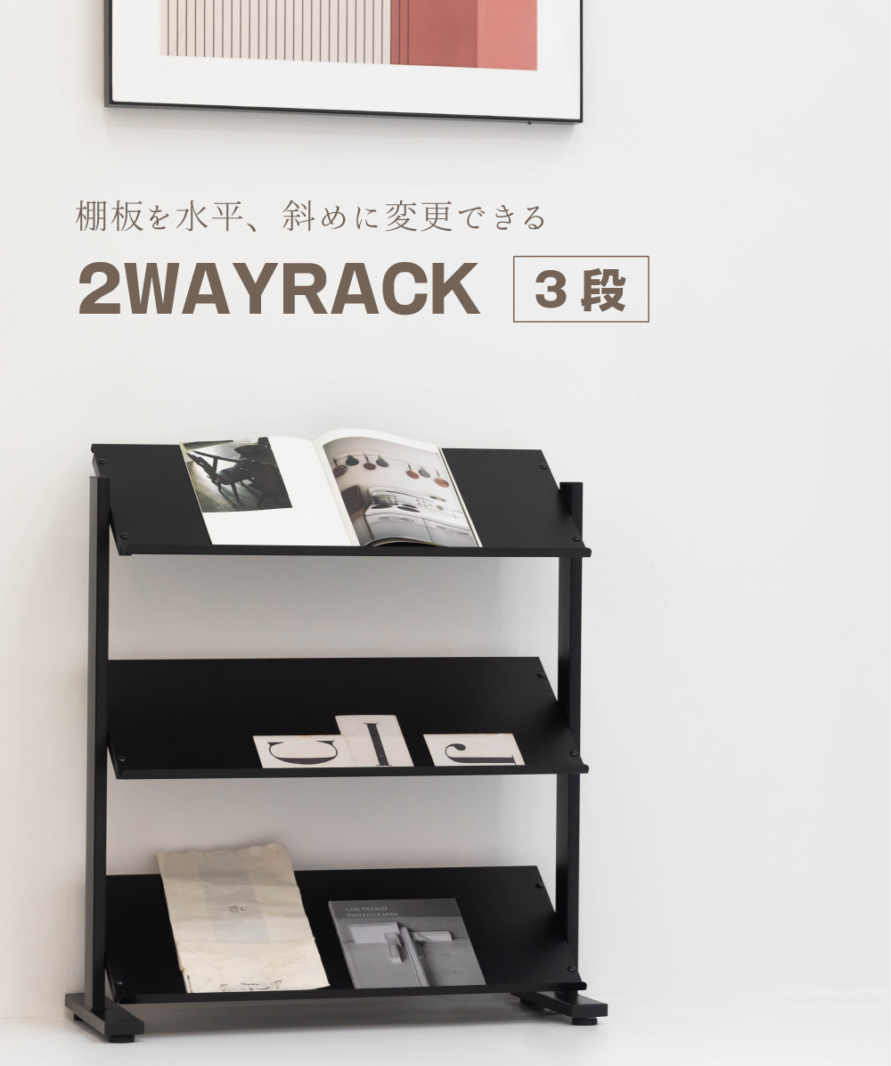 東谷 マガジンラック 角度調節 ディスプレイラック ラック 棚 スチール