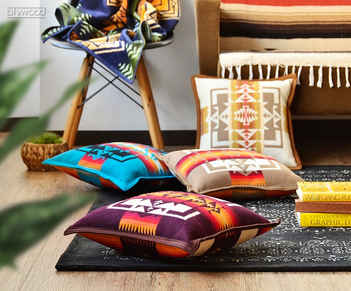 PENDLETON（ペンドルトン） クッション かわいい 41×41cm チーフ