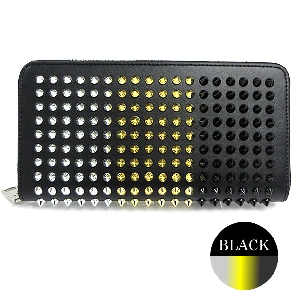 スタッズ 長財布 ラウンドファスナー STUDIO メンズ レディース ALL