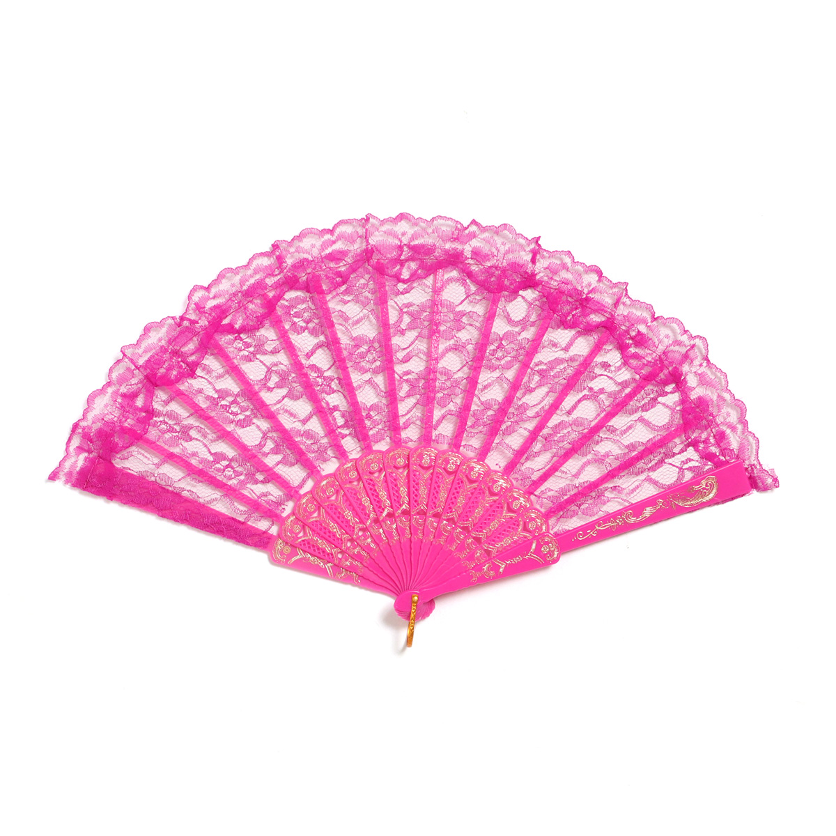 REAL STYLE 扇子 レディース レース おしゃれ 花柄 夏 折りたたみ 浴衣