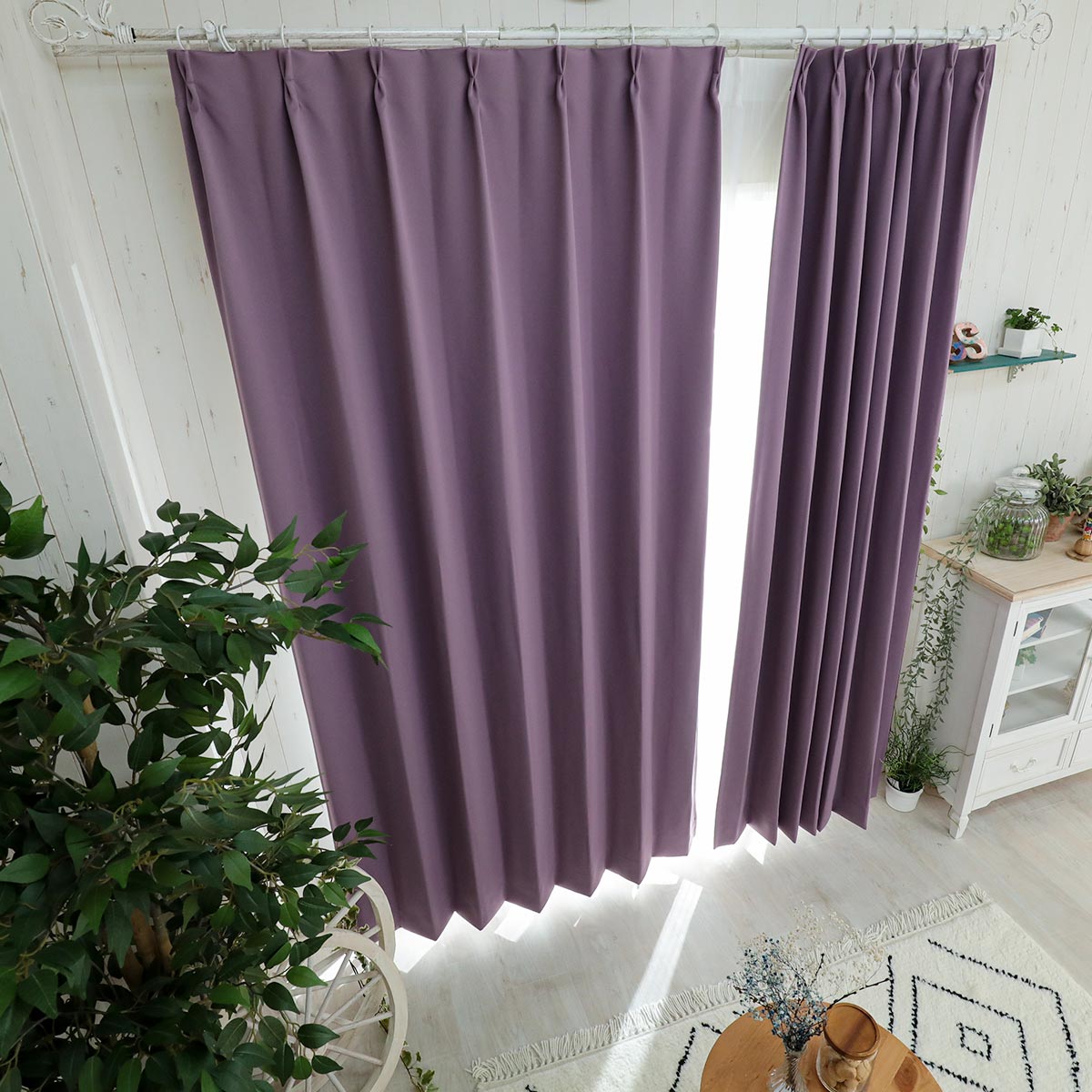 グラムスタイル カーテン 遮光 1枚 オーダー 遮光1級 防炎 遮熱 断熱