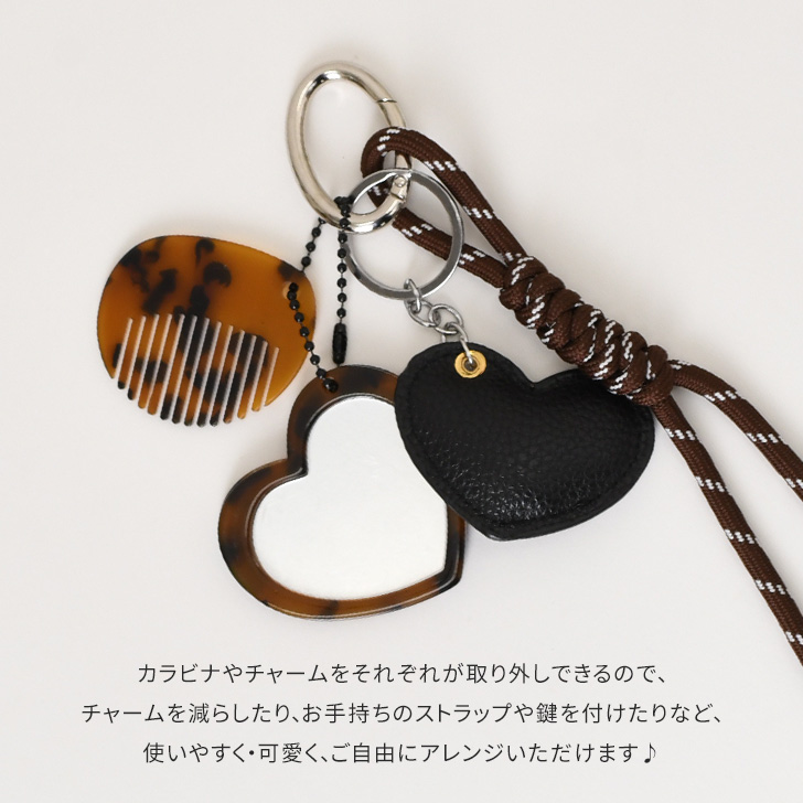 ストラップ バッグチャーム パラコード レディース じゃらじゃら