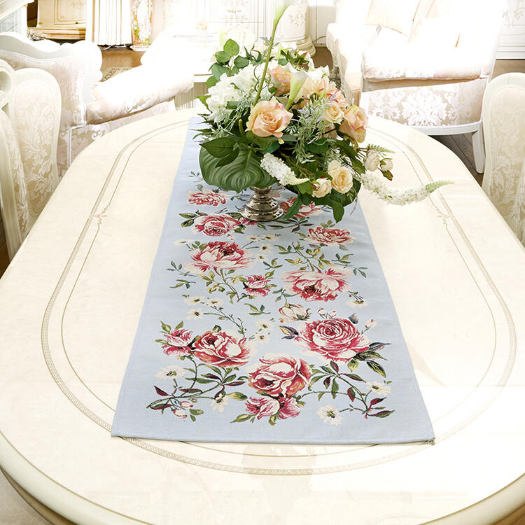 イタリアンレース テーブルセンター 40×70 エレガント レース フレンチ