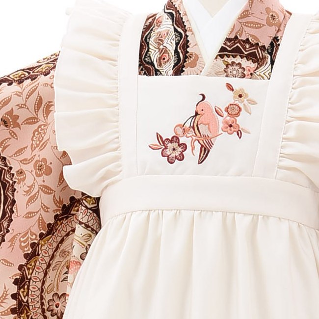 七五三 着物 3歳 女の子 レンタル モダン レトロ 大正ロマン 九重