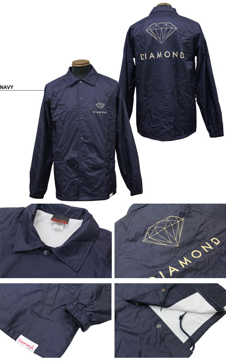 SALE ダイヤモンドサプライ Diamond SUPPLY CO. コーチジャケット