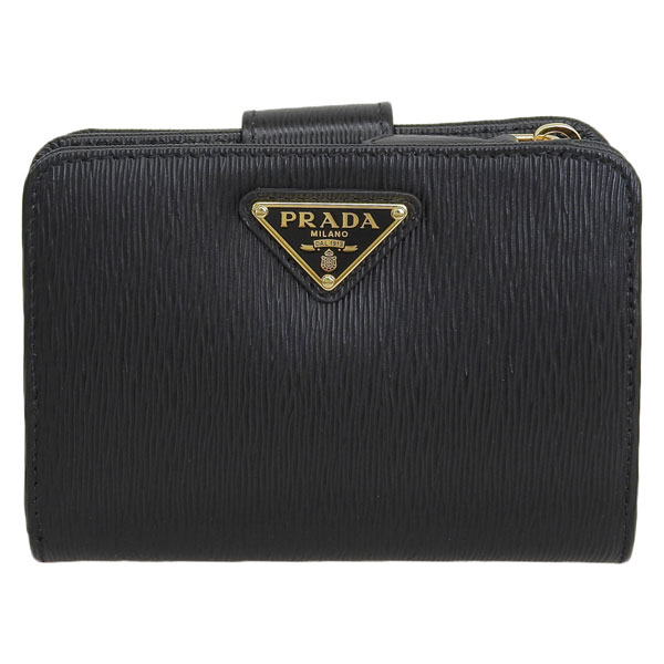 PRADA（プラダ） 財布 レディース 2つ折り 折財布 コンパクト