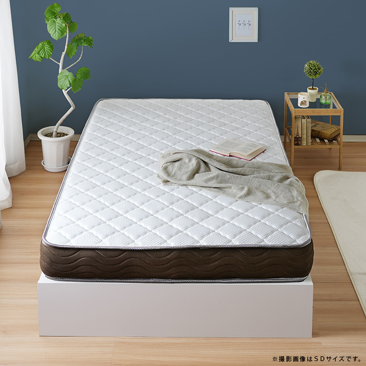 マットレスのみ 単品 両面仕様 ポケットコイル Q クイーンサイズ