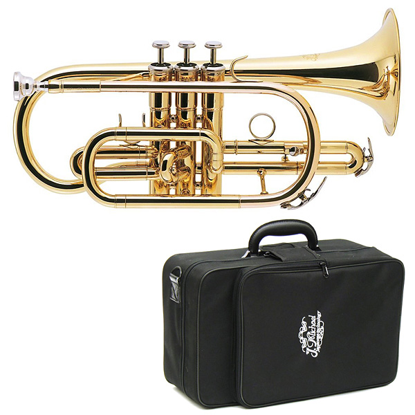 Jマイケル CT-420 コルネット セミハードケース付属 トランペットから