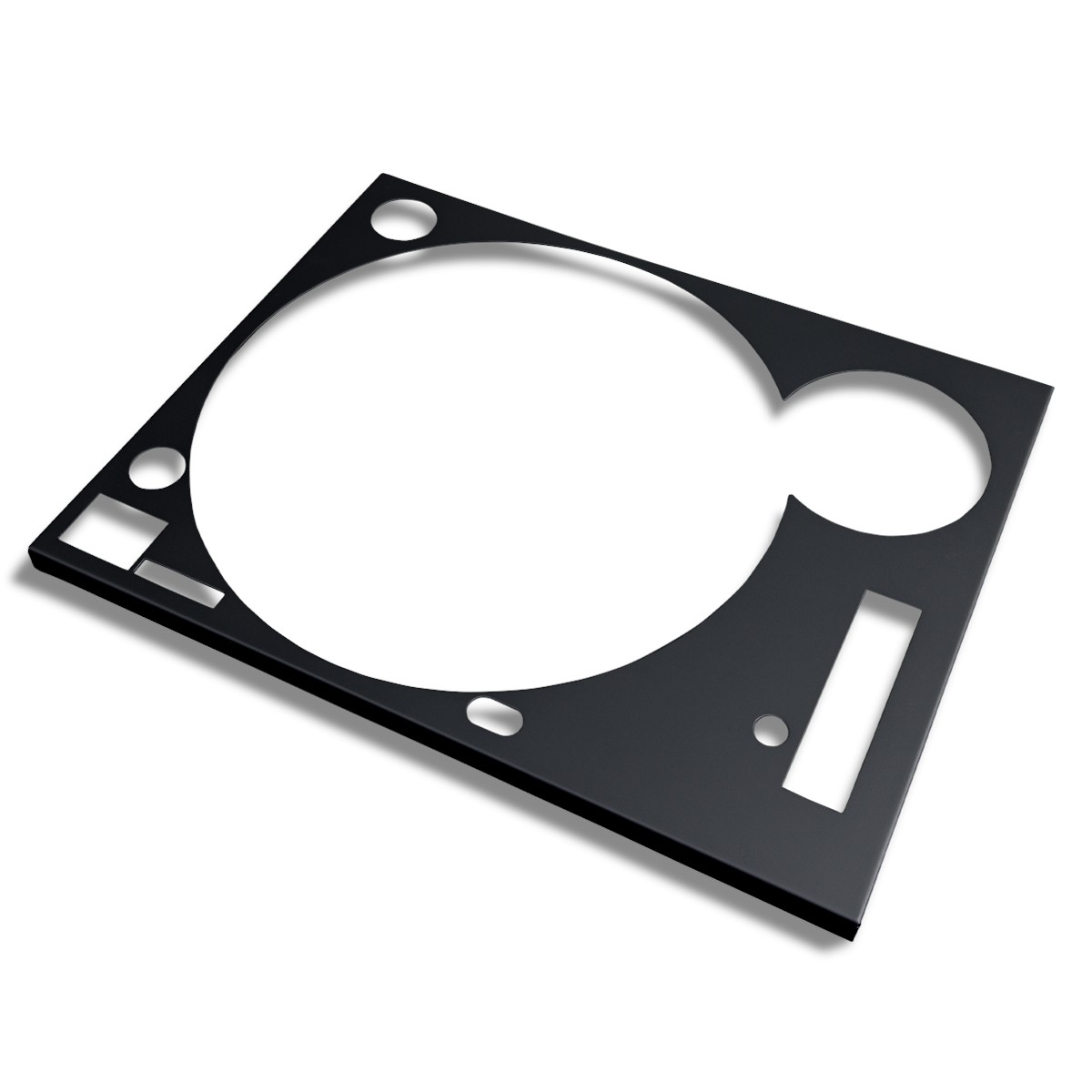 ターンテーブル カバー (Faceplate) グリーン 1枚 （for Technics SL