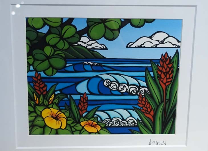Heather Brown Art Japan ヘザーブラウン Tropical Paradise Print