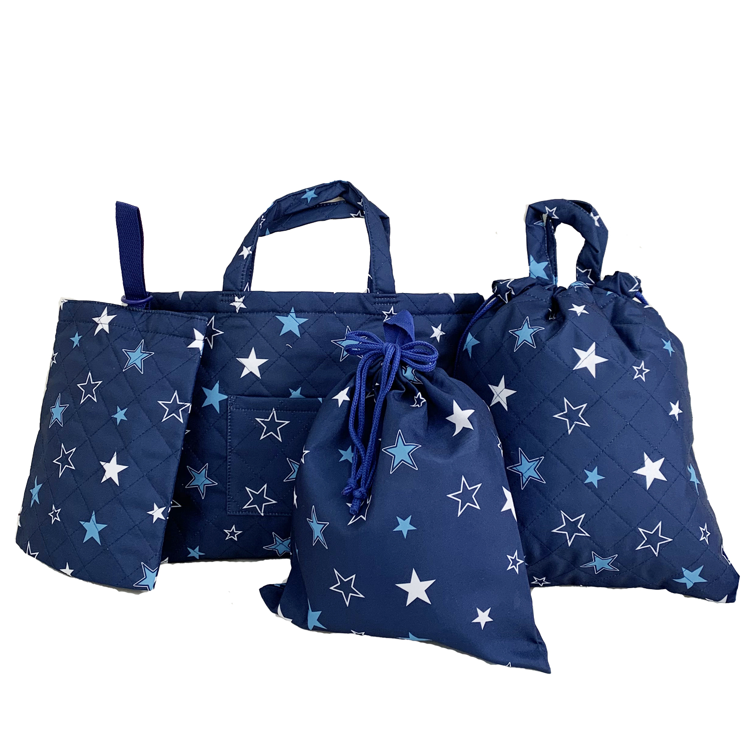 入園入学セット 男の子 女の子 4点セット レッスンバッグ キルティング