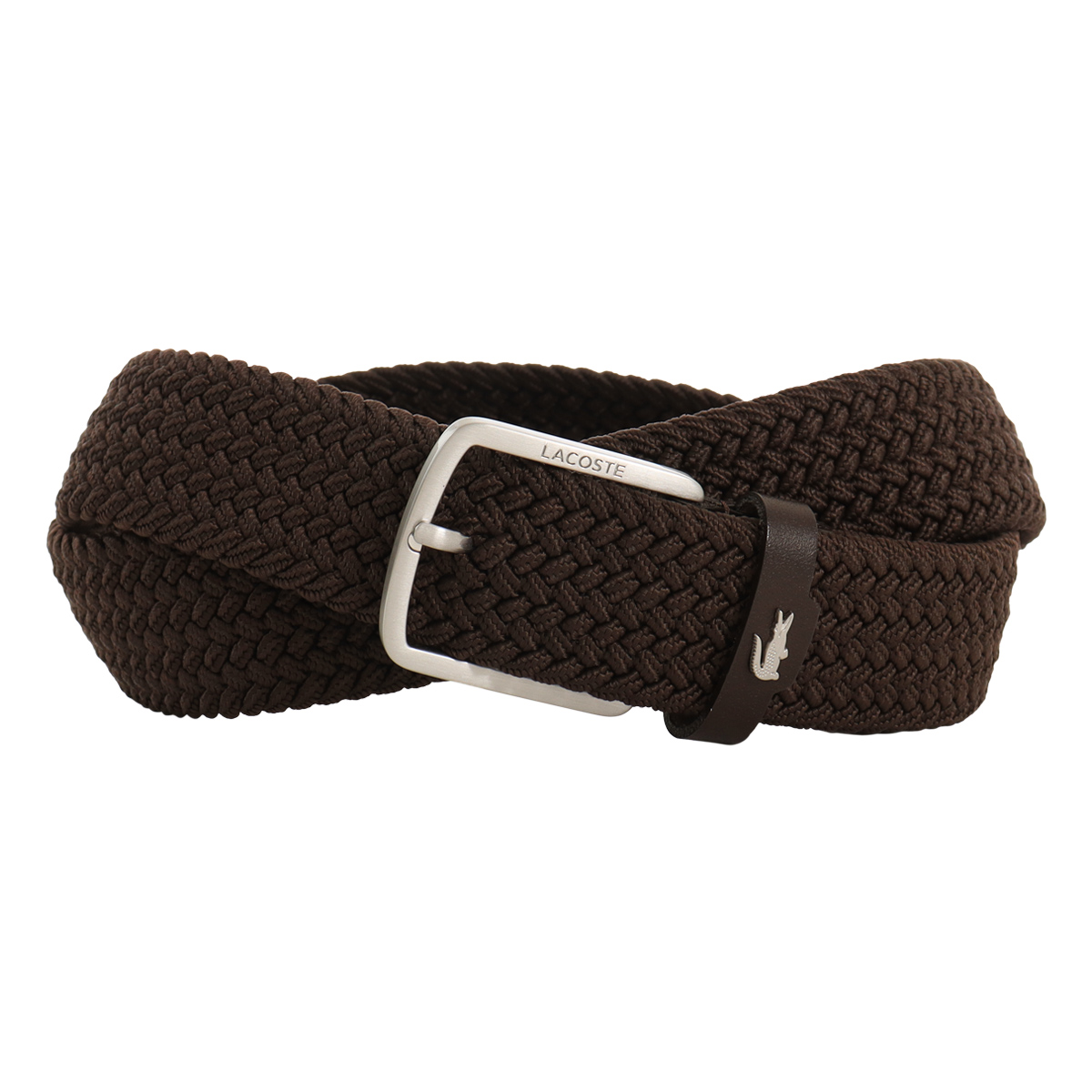 LACOSTE（ラコステ） ベルト 日本製 メンズ メッシュベルト ピンタイプ