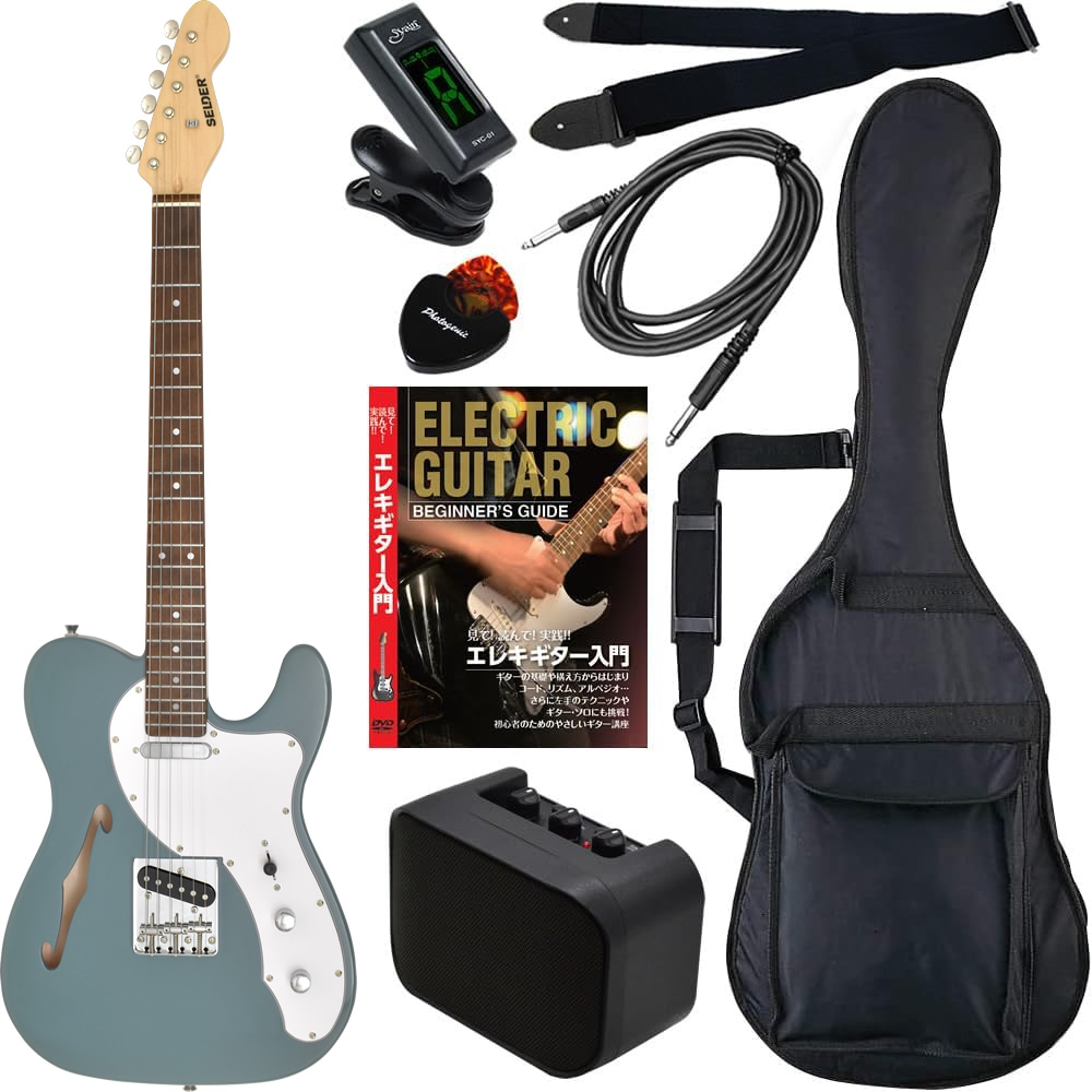 テレキャスターシンラインタイプ エレキギター SELDER TLT-20