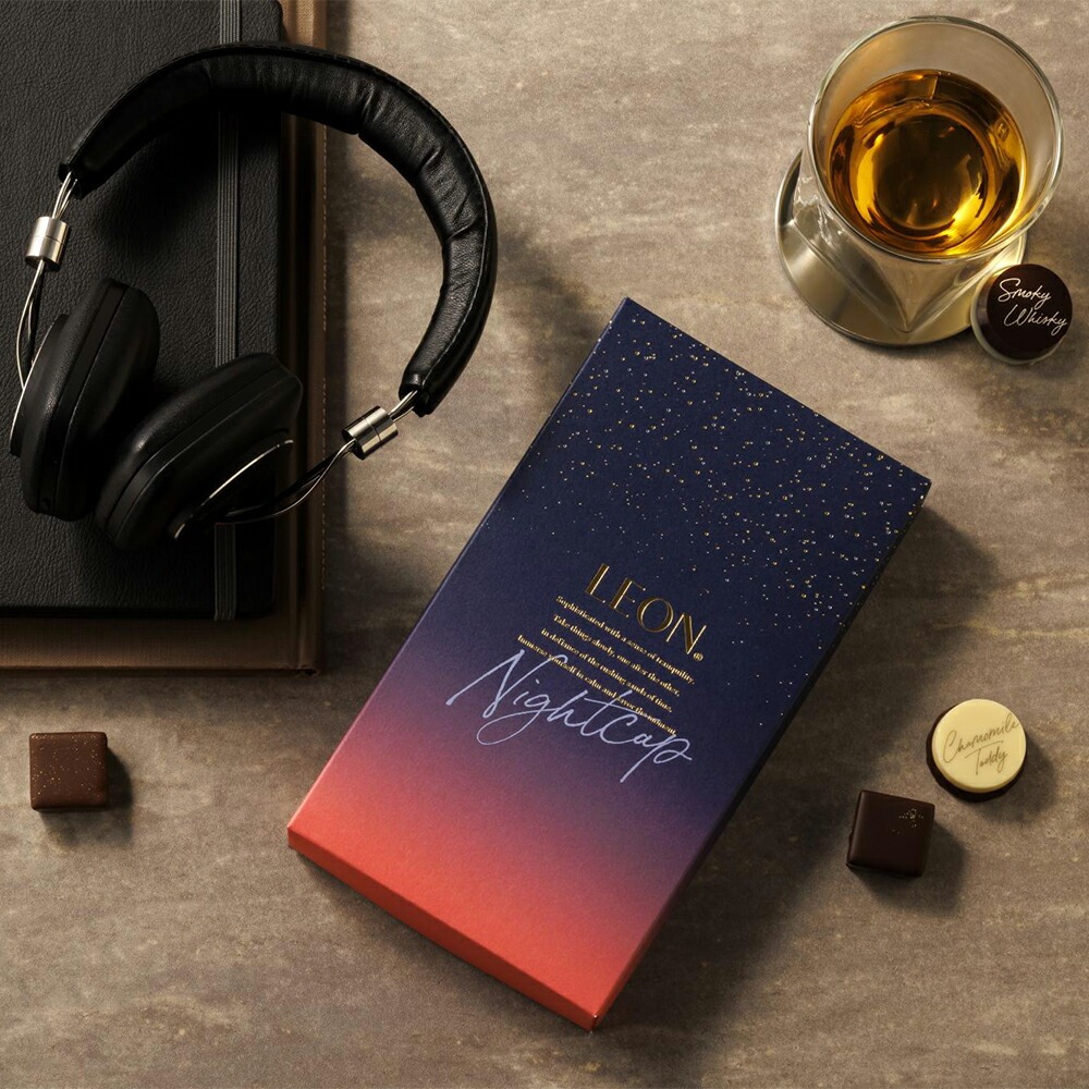 バレンタイン チョコ 2026 ナイトキャップ 8粒入 レオン by モロゾフ