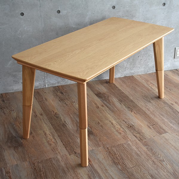 ハイタイプ こたつ 長方形 高さ2段階 国産 日本製 90cm デスク 在宅