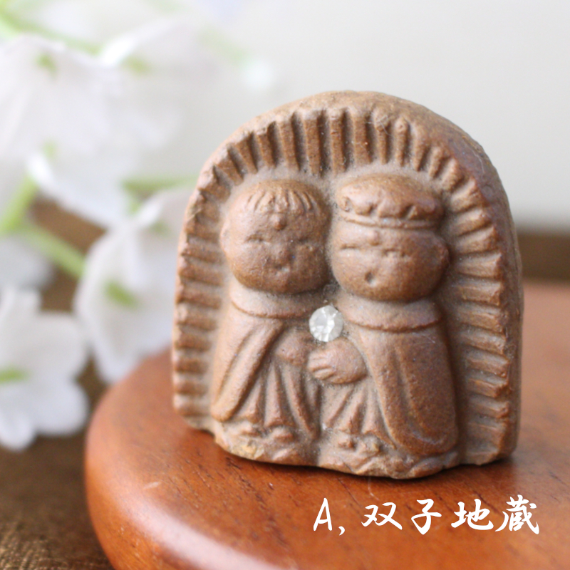 お地蔵様 オブジェ おじぞうさん 陶製 インテリア ミニチュア 置物