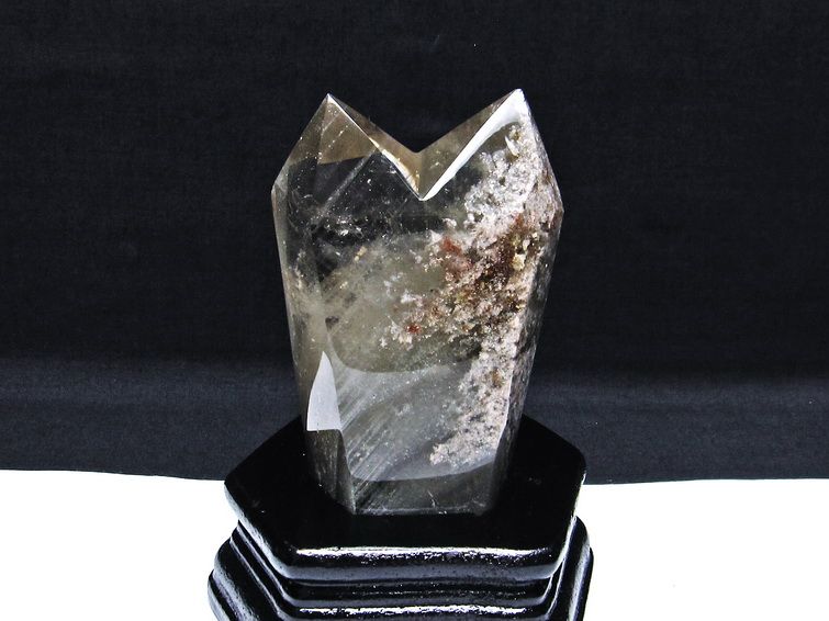 スーパーファントム水晶 ダブルポイント[T222-2256]