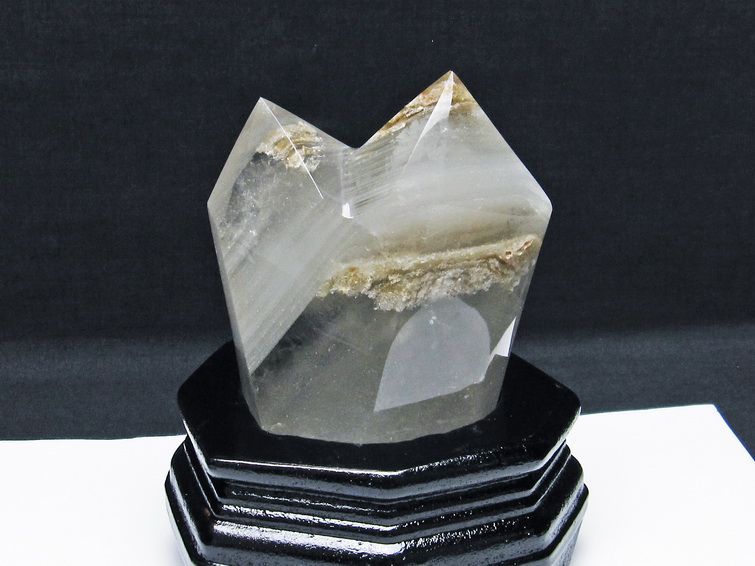 スーパーファントム水晶 ダブルポイント[T222-2271]