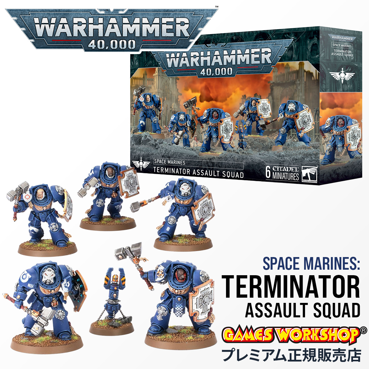 ウォーハンマー 40k 48-34 スペースマリーン：ターミネイター