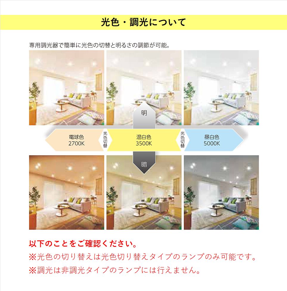 IRIS OHYAMA（アイリスオーヤマ） SB形ダウンライト LED一体型 調光3光