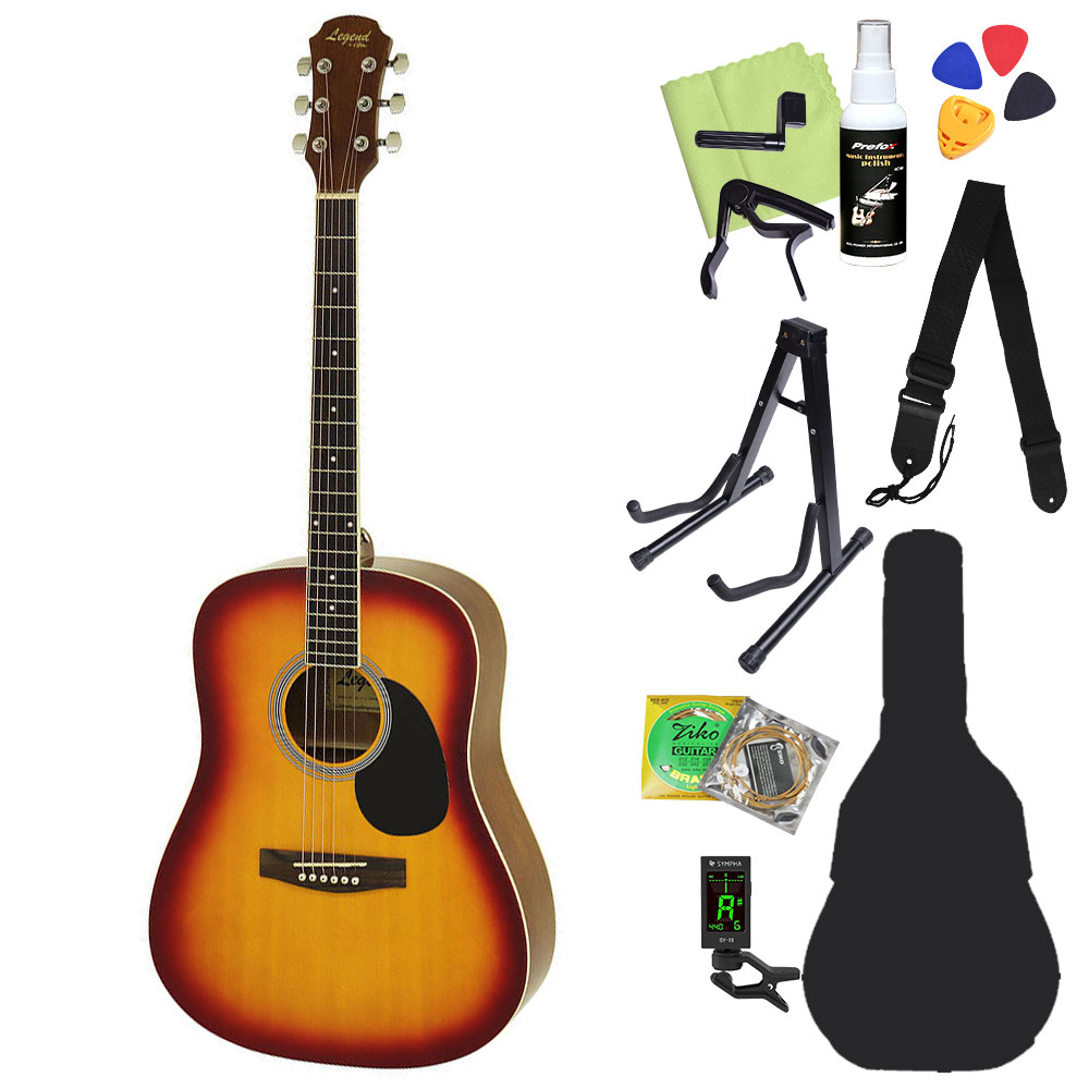 LEGEND レジェンド WG-15 アコースティックギター初心者12点セット